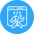 Purpose-driven development icon