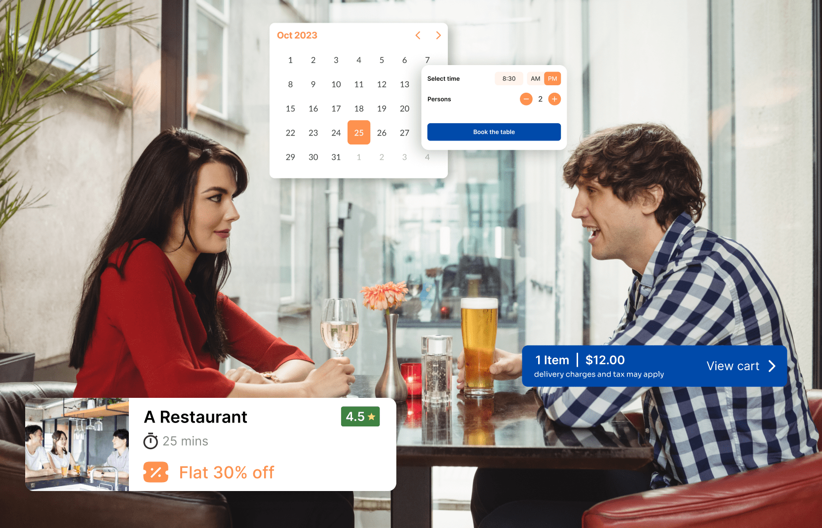 Dine-In Service – Enjoy Meals in a Comfortable Restaurant Setting