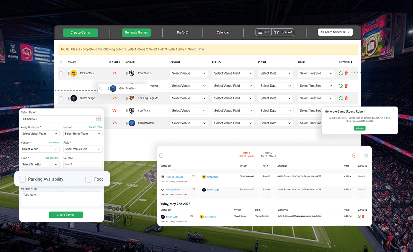 GIU Manage Team – Organize and Manage Your Football Team Easily