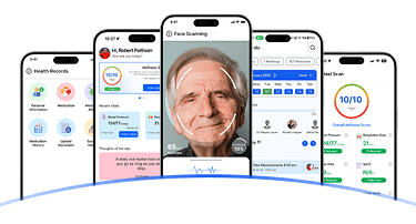KaireAI health monitoring app interface